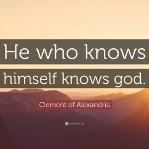 TOP 20 Clement of Alexandria Quotes