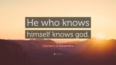 TOP 20 Clement of Alexandria Quotes